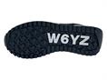 w6yz YAK 31.1A18 NERO sneaker nera tessuto donna