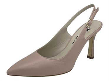 MELLUSO D164 NUDE slingback  tacco alto