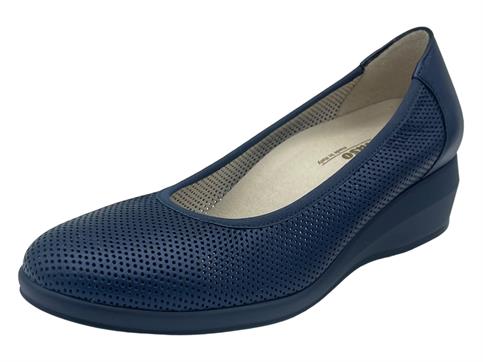 MELLUSO R30611 BLU decolte donna traforato