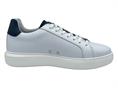 ambitious 10634 bianco/blu sneakers  uomo