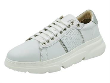 wave 28532 bianco sneakers pelle donna