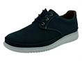 melluso u41139 blu scarpa nabuk uomo allacciata