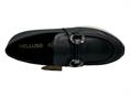 melluso r25077 nero mocassino  donna