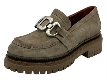 mjus t60123 taupe mocassino  donna