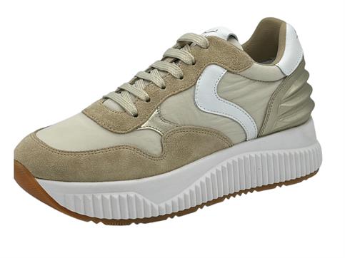 voile blanche 041e07 beige sneakers  donna