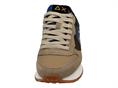 sun68 z44114 beige scuro sneaker tessuto  uomo