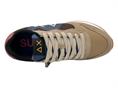 sun68 z44114 beige scuro sneaker tessuto  uomo