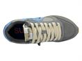 sun68 z44116 grigio sneaker tessuto  uomo