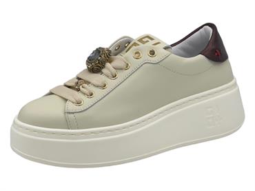 gio+ pia250 latte sneakers pelle  donna