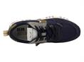 voile blanche club01 1c17 blu sneaker tessuto  uomo