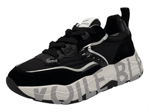 voile blanche 061a02 nero sneakers  donna