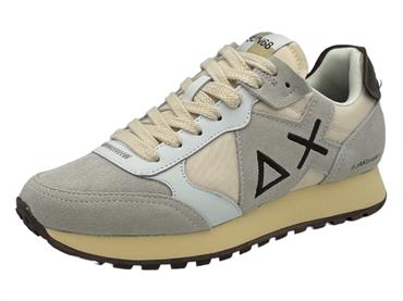 sun68 z44116 bianco sneaker tessuto  uomo