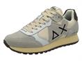 sun68 z44116 bianco sneaker tessuto  uomo