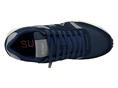 sun68 z44127 blu sneaker tessuto  uomo