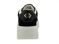 gold&gold gb879 nero sneakers ecopelle  donna