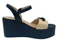 DONNA SOFT DS1847 NERO sandalo platform donna