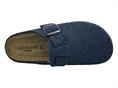 grunland ci2442 blu ciabatta  uomo feltro lana