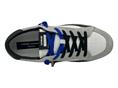 crime london 15102 bianco sneakers pelle  uomo