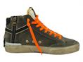 crime london 15171 pietra sneakers camoscio  uomo