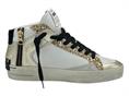 crime london 21150 bianco sneakers  donna glitter