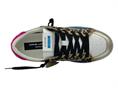 crime london 21101 bianco sneakers pelle  donna