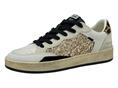 crime london 21204 latte sneakers pelle  donna