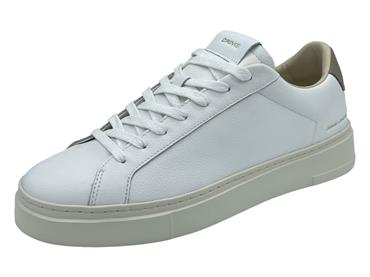 crime london 18708AA6 BIANCO sneakers pelle uomo