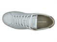 crime london 18708AA6 BIANCO sneakers pelle uomo