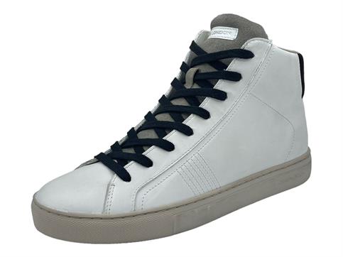 crime london 18950AA BIANCO sneakers pelle uomo