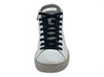 crime london 18950AA BIANCO sneakers pelle uomo