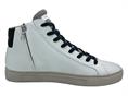 crime london 18950AA BIANCO sneakers pelle uomo