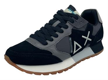 SUN68 Z43116 NERO sneaker tessuto AUTUNNO UOMO