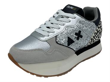 SUN68 Z42215 argento sneakers  DONNA