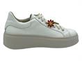 CROWN ALEX BEIGE sneakers pelle donna