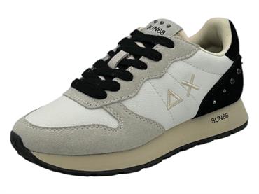 sun68 z44206 bianco sneakers pelle  donna