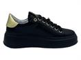 gio+ PIA 72A NERO sneakers pelle donna