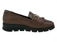 melluso 055000 marrone mocassino  donna pelle