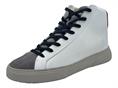 crime london 18651AA BIANCO sneakers pelle uomo