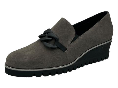 SCOLARO 11320 FANGO mocassino donna