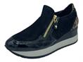 MELLUSO R25545D NERO mocassino donna