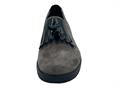 GRUNLAND SC2872 TAUPE-NERO mocassino donna