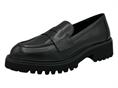 anima gd768 nero mocassino  donna pelle