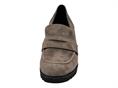 sei unica 11111 beige mocassino  donna camoscio