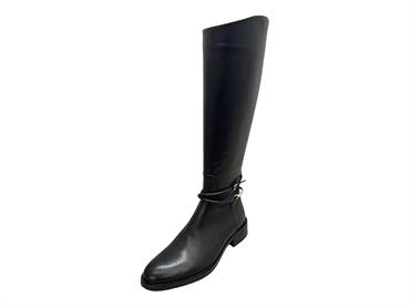 MELLUSO K37109 NERO stivale donna cavallerizzo