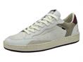 crime london 15203 bianco sneakers pelle  uomo