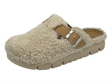 grunland ci2952 beige ciabatta  donna