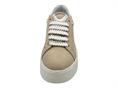 janet j-002 beige sneakers pelle  donna platform