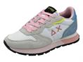 sun68 z35204 bianco sneaker tessuto  donna