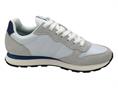 sun68 z35101 bianco sneaker tessuto  uomo