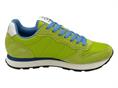 sun68 z35101 lime sneaker tessuto  uomo